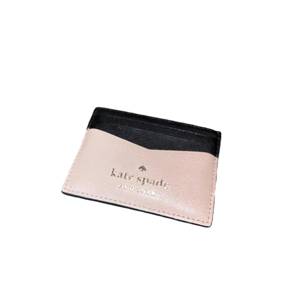 Kate Spade NY Staci Slim Card Holder Warm Beige